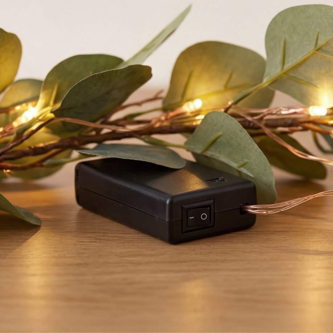 Lighted Olive Vine for Cozy Evenings