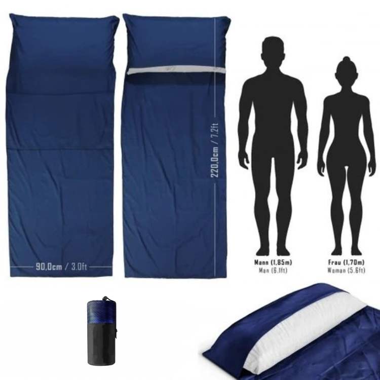 Lightweight 3-Season Camping Sleeping Bag