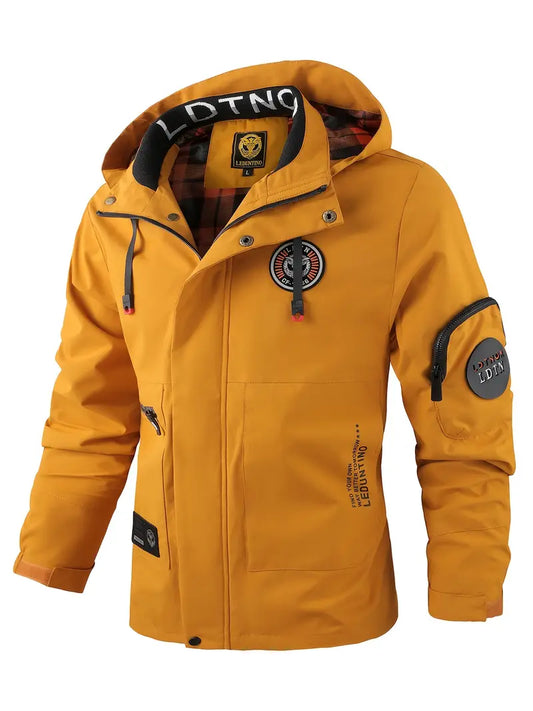 Lightweight Men's Autumn Jacket - Waterproof & Windproof