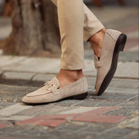 Loafers with Horsebit Detail