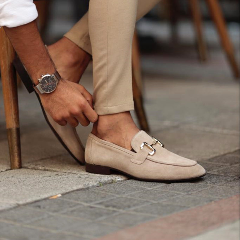 Loafers with Horsebit Detail