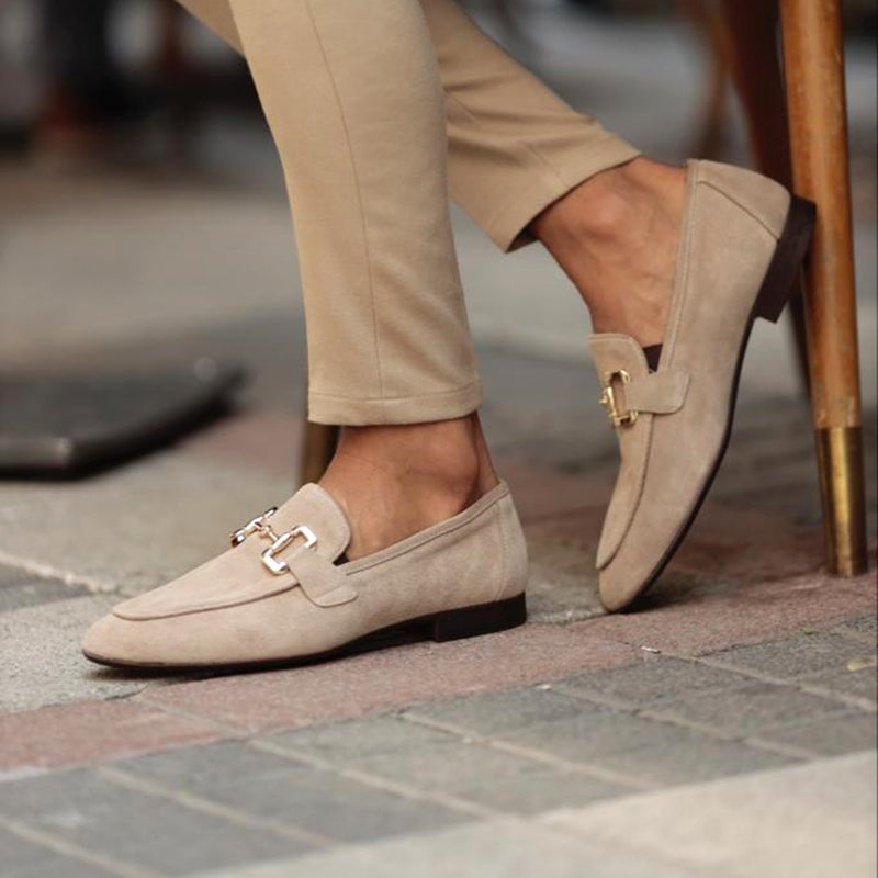 Loafers with Horsebit Detail