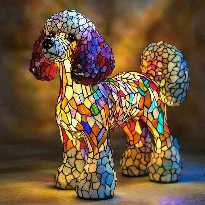 Lumidog Dog Lamp: Unique Handmade Ambient Lighting & Decoration