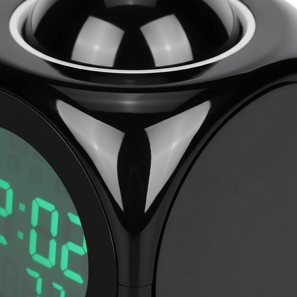 LuminovaCube Digital Projection Alarm Clock