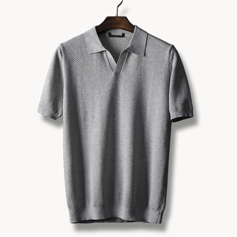 Luxe Peruvian Polo Shirt