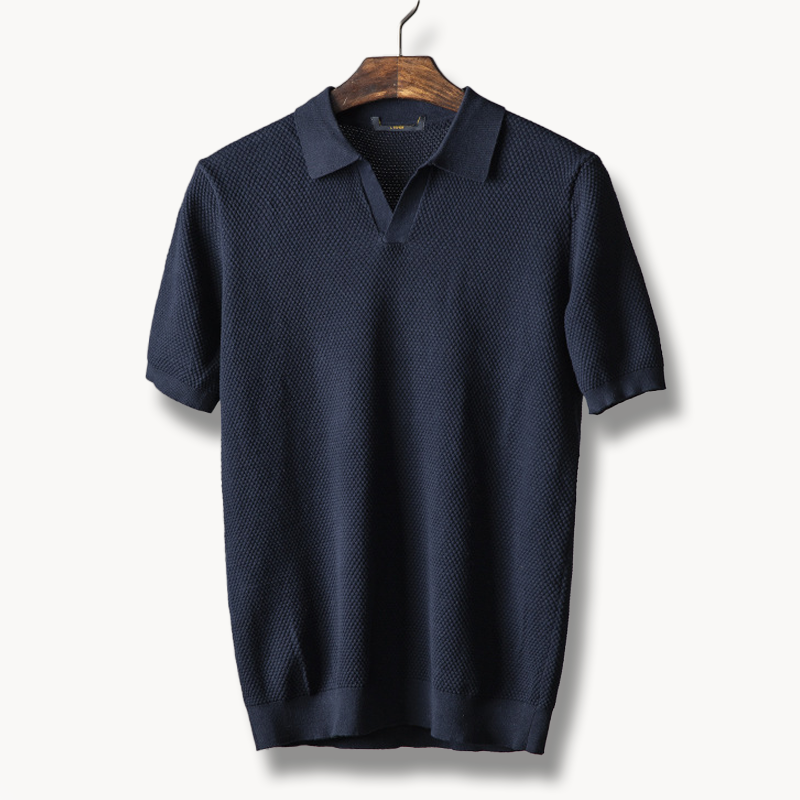 Luxe Peruvian Polo Shirt