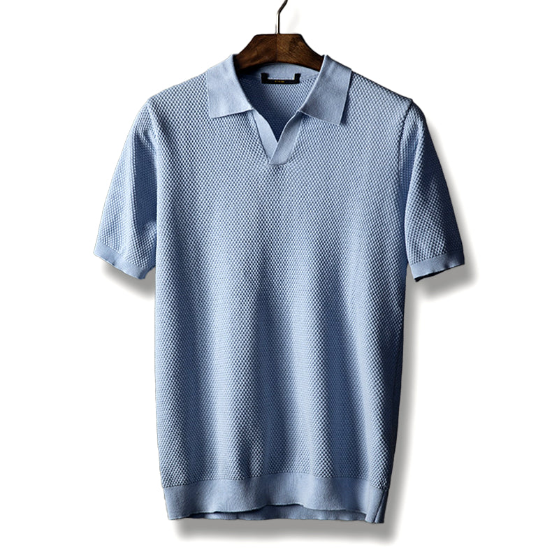 Luxe Peruvian Polo Shirt