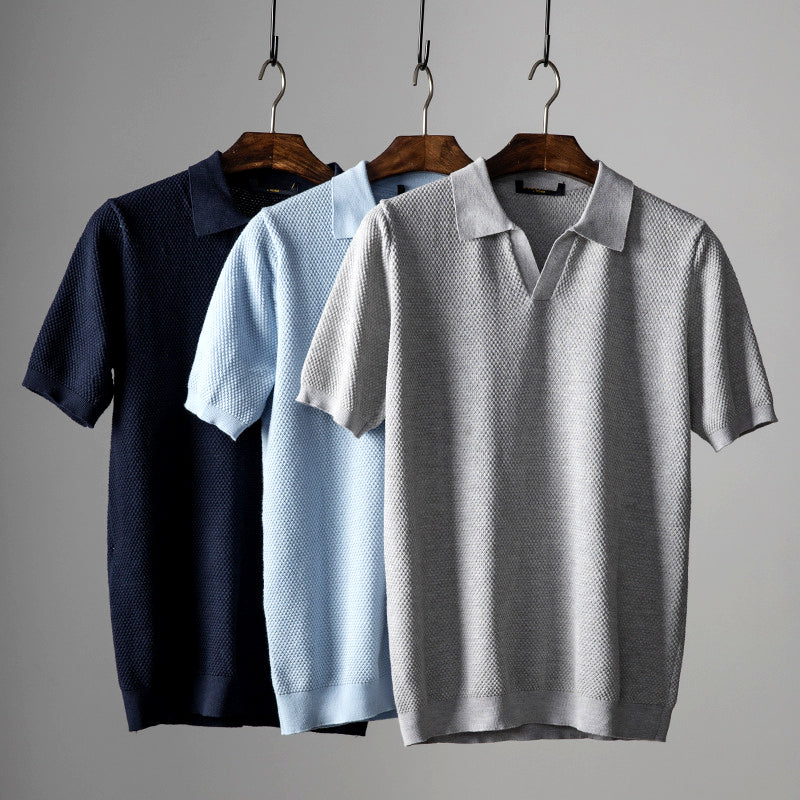 Luxe Peruvian Polo Shirt
