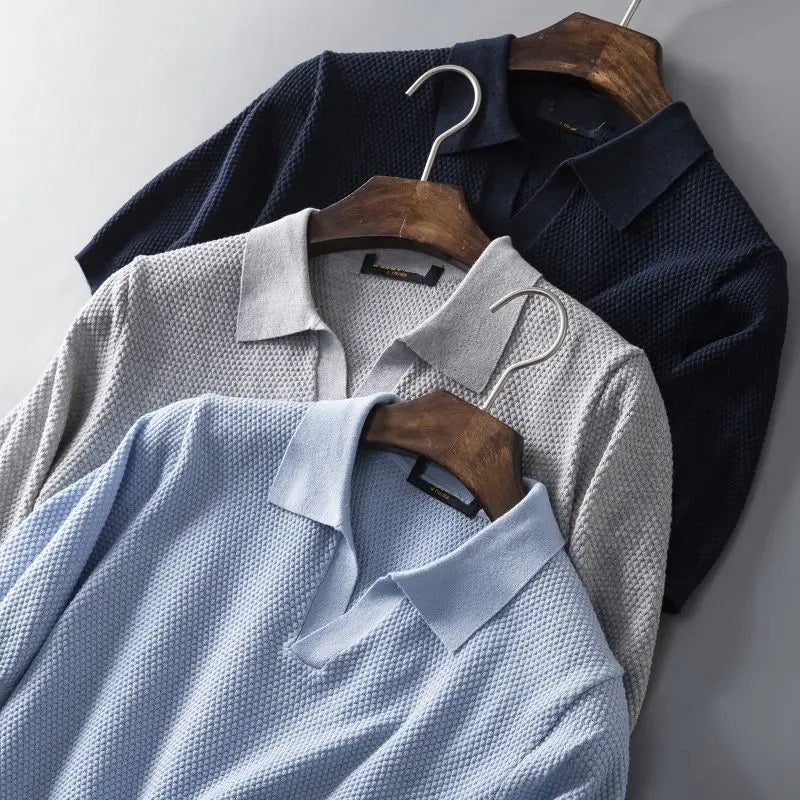 Luxe Peruvian Polo Shirt