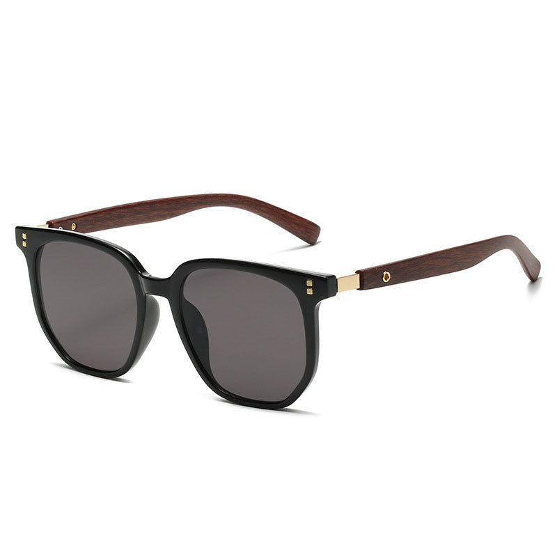 Luxe Vintage Wood Sunglasses