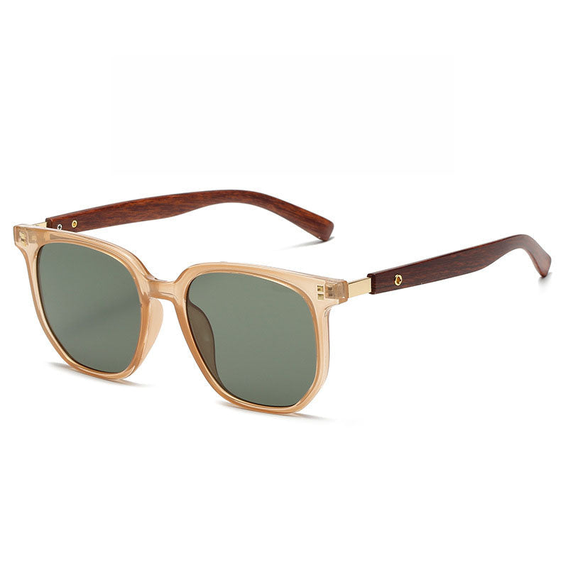 Luxe Vintage Wood Sunglasses