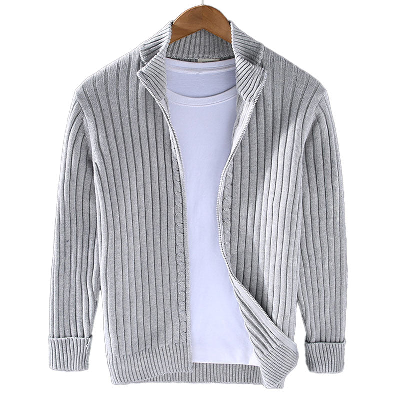 Luxe Zip Cardigan