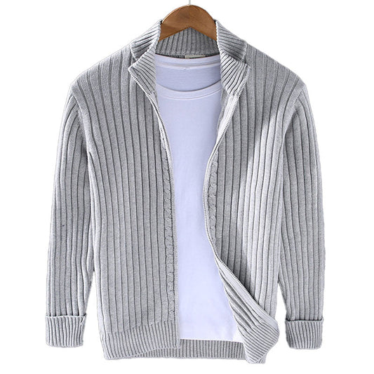 Luxe Zip Cardigan