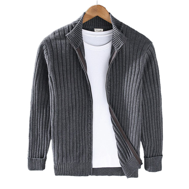Luxe Zip Cardigan