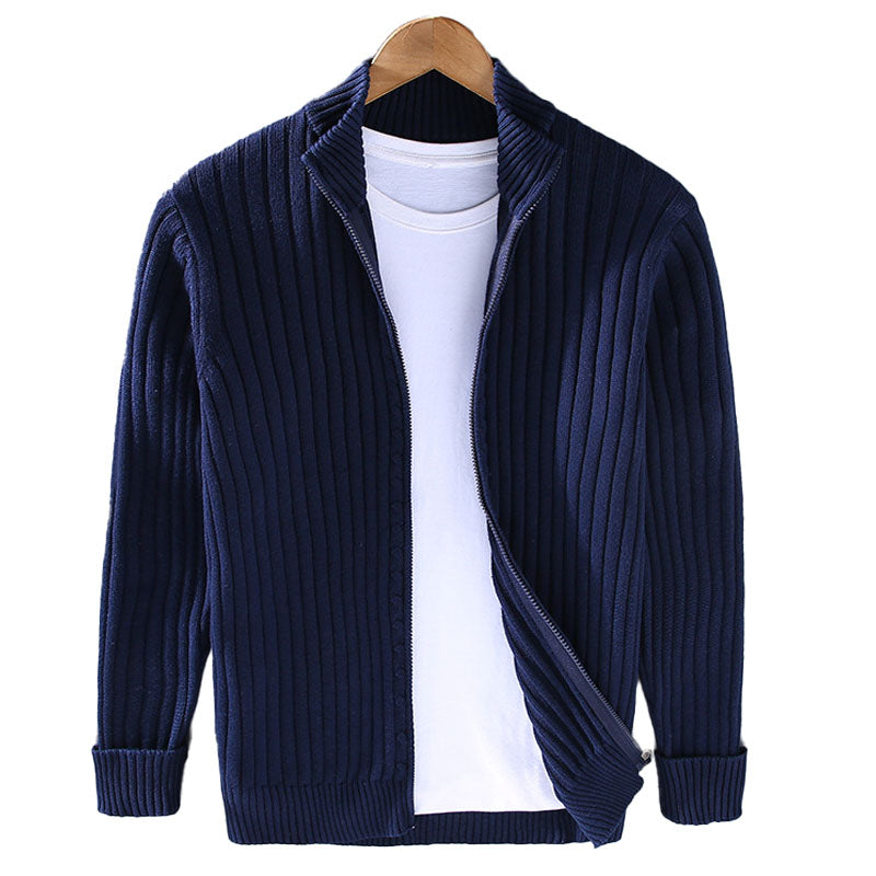 Luxe Zip Cardigan