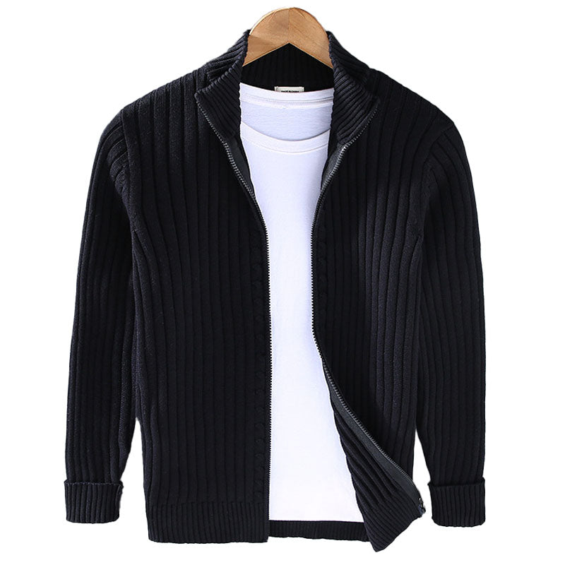 Luxe Zip Cardigan