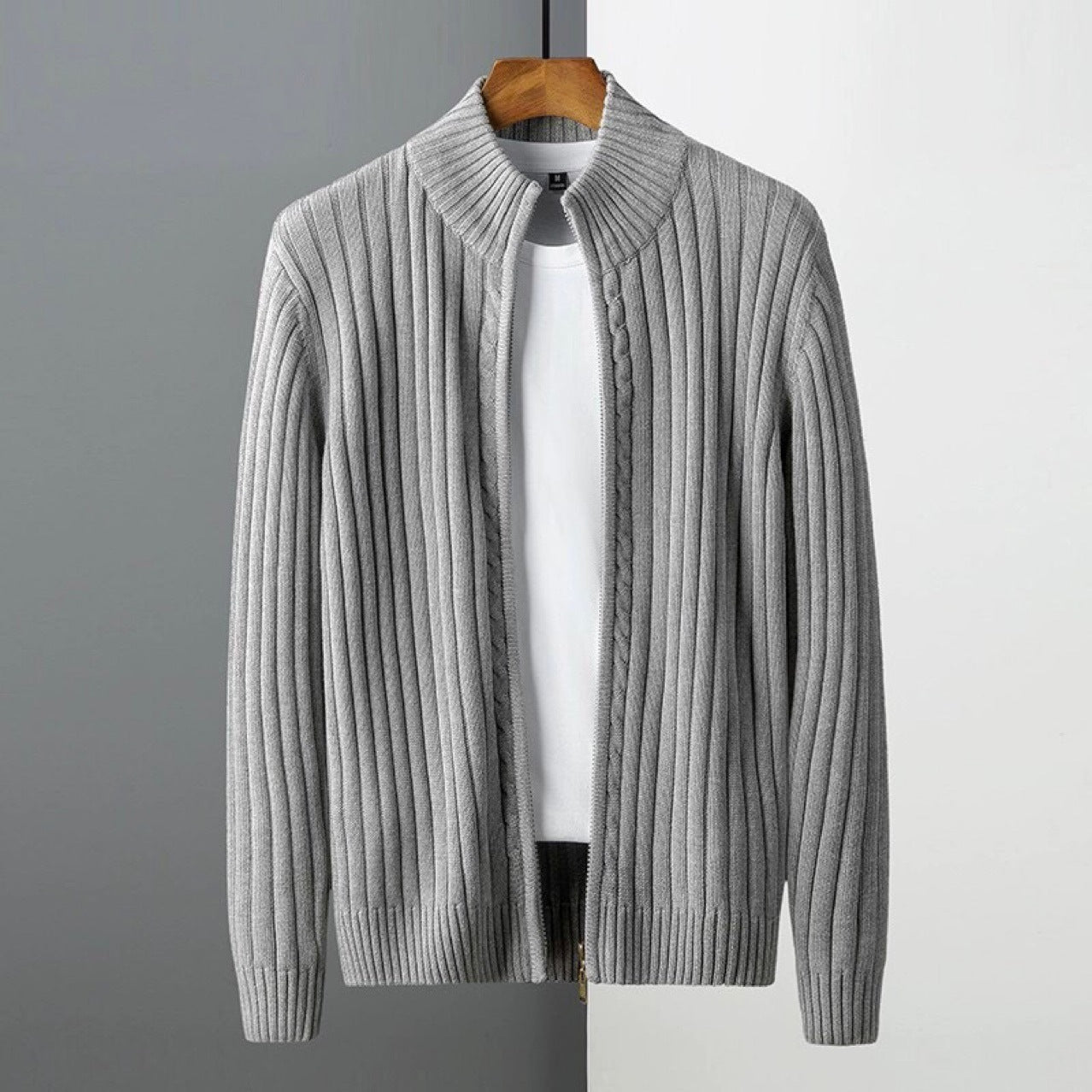 Luxe Zip Cardigan