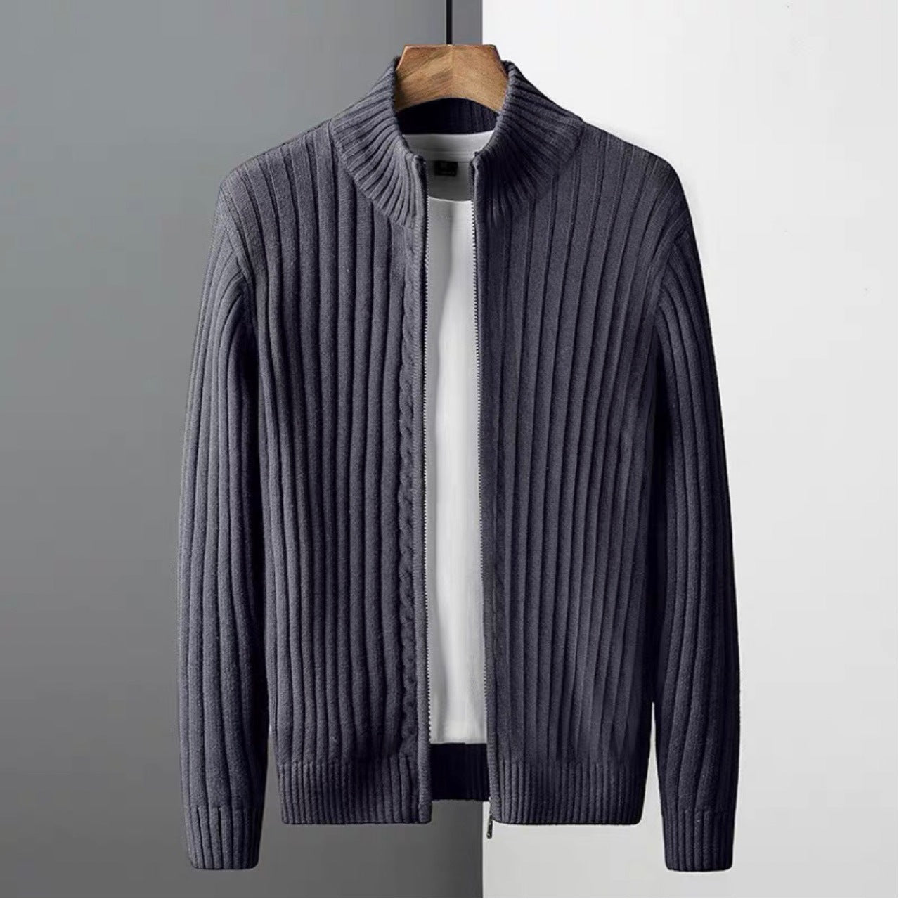 Luxe Zip Cardigan