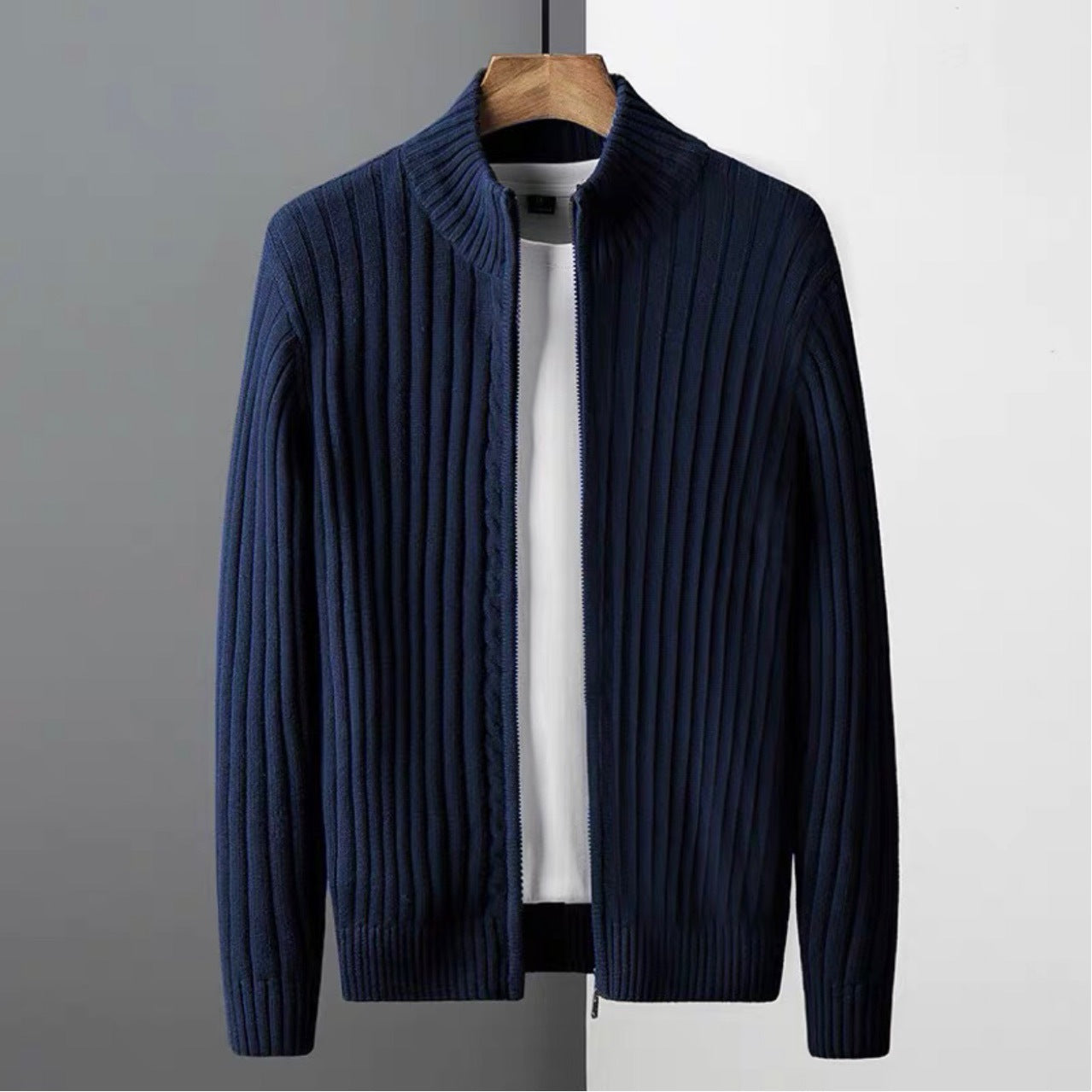 Luxe Zip Cardigan