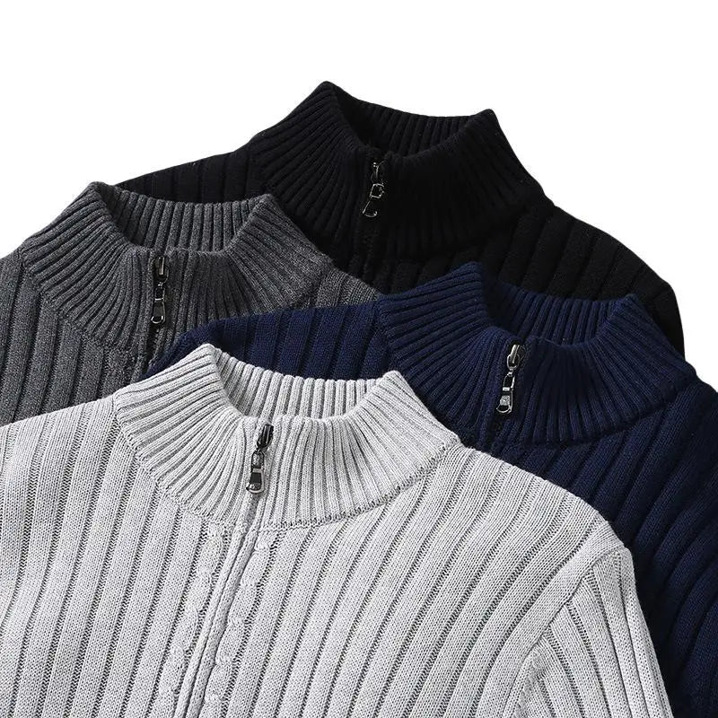 Luxe Zip Cardigan