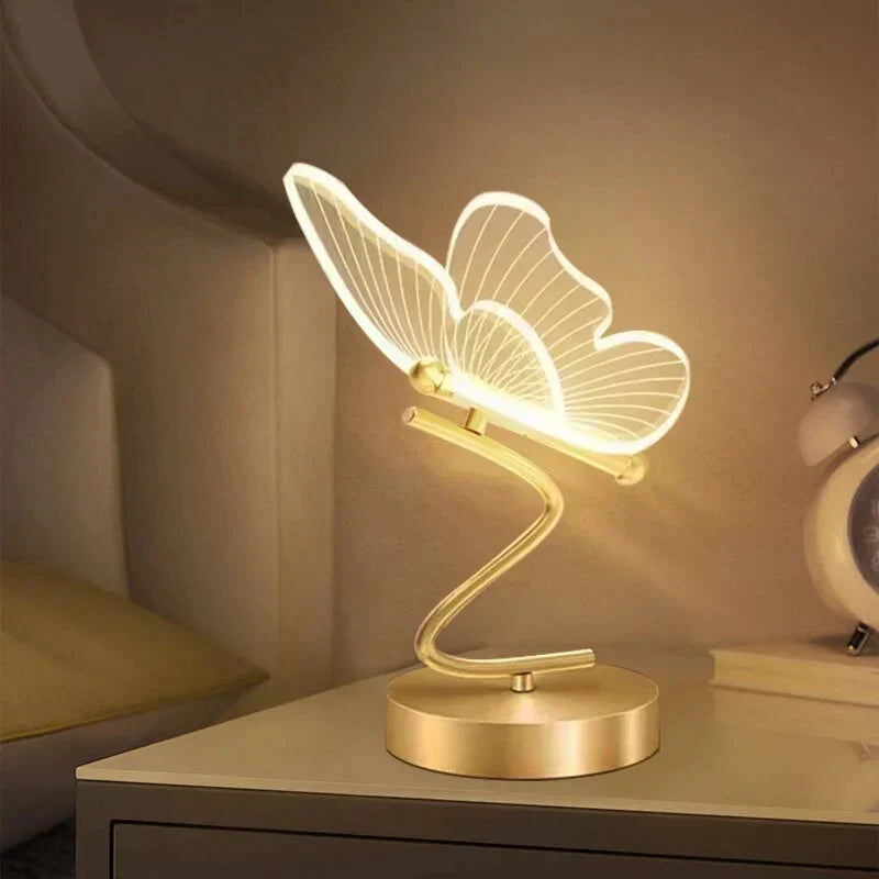 Luxury Butterfly LED Table Lamp