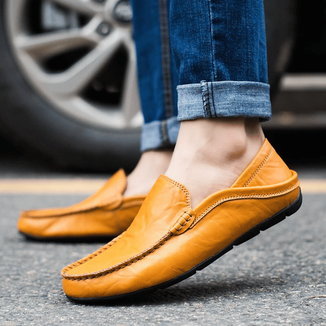 Luxury Italian Moccasins - Slip-On Shoes