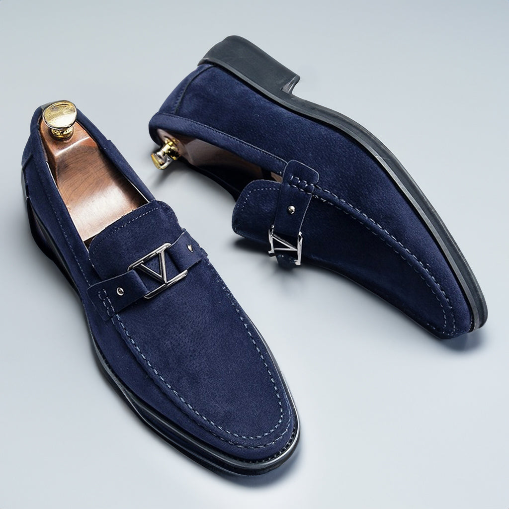 Luxury Loafers with Buckle
