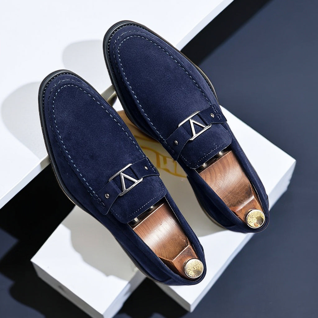 Luxury Loafers with Buckle