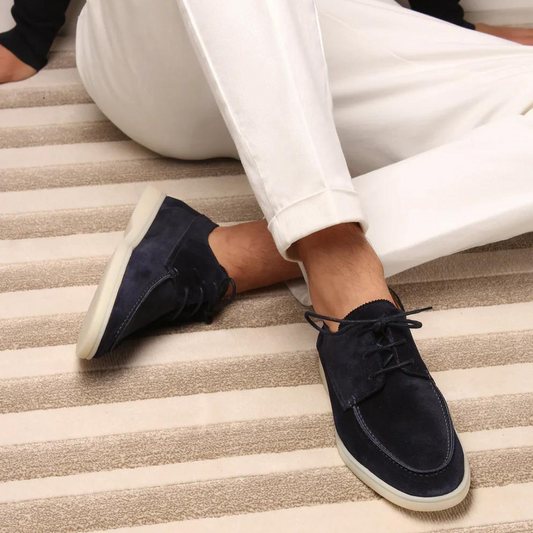 Luxury Loafers with Laces for Men