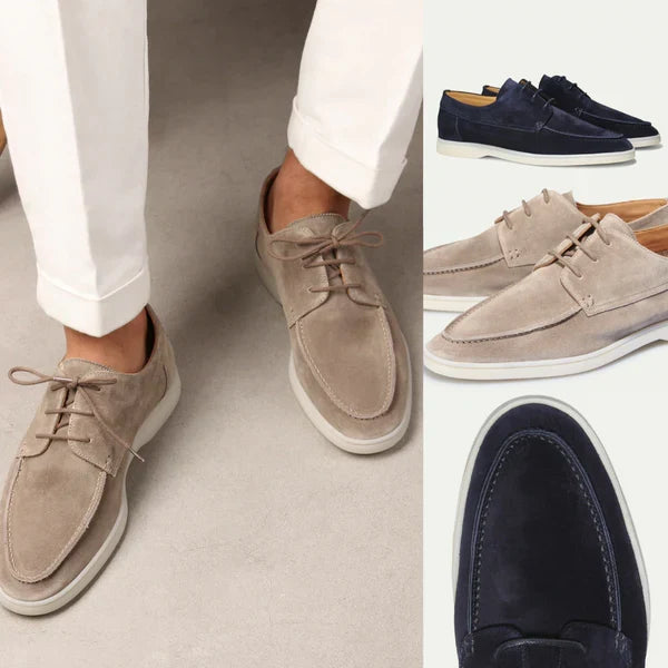 Luxury Loafers with Laces for Men
