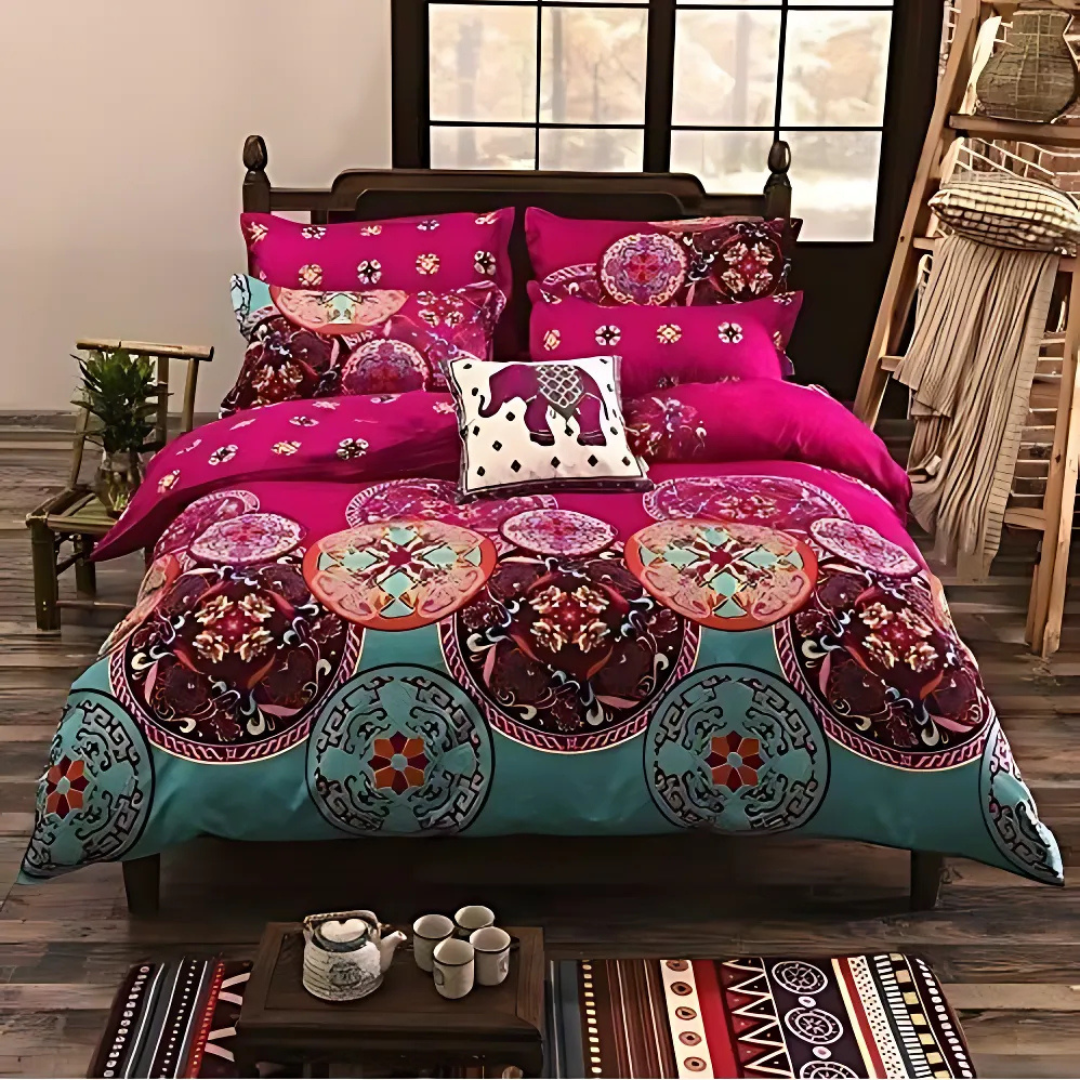 Luxury Modern Duvet Cover Set with Pillowcases