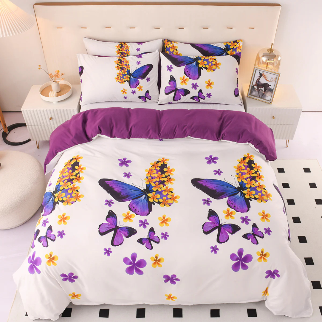 Luxury Modern Duvet Cover Set with Pillowcases