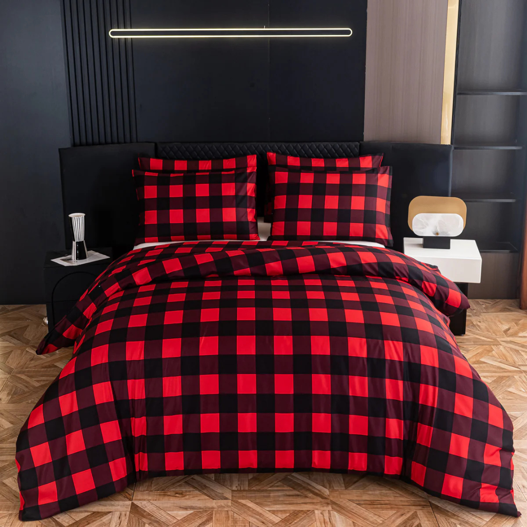 Luxury Modern Duvet Cover Set with Pillowcases