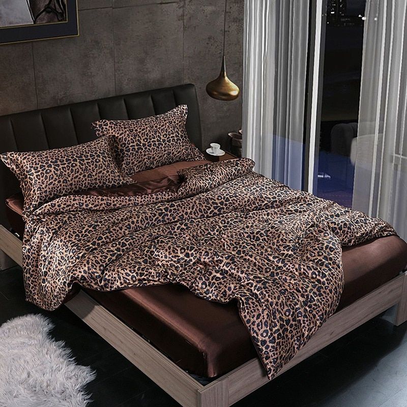 Luxury Satin Silk 4-Piece Bedding Set
