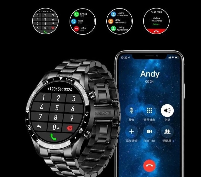 Luxury SmartWatch 4G - Stylish Design and Stay Connected