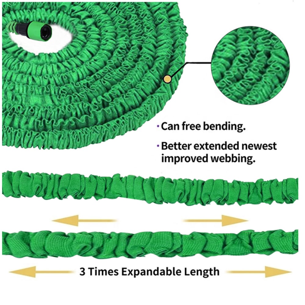 Magic Hose flexible garden hose / water hose - green or blue - multiple lengths -