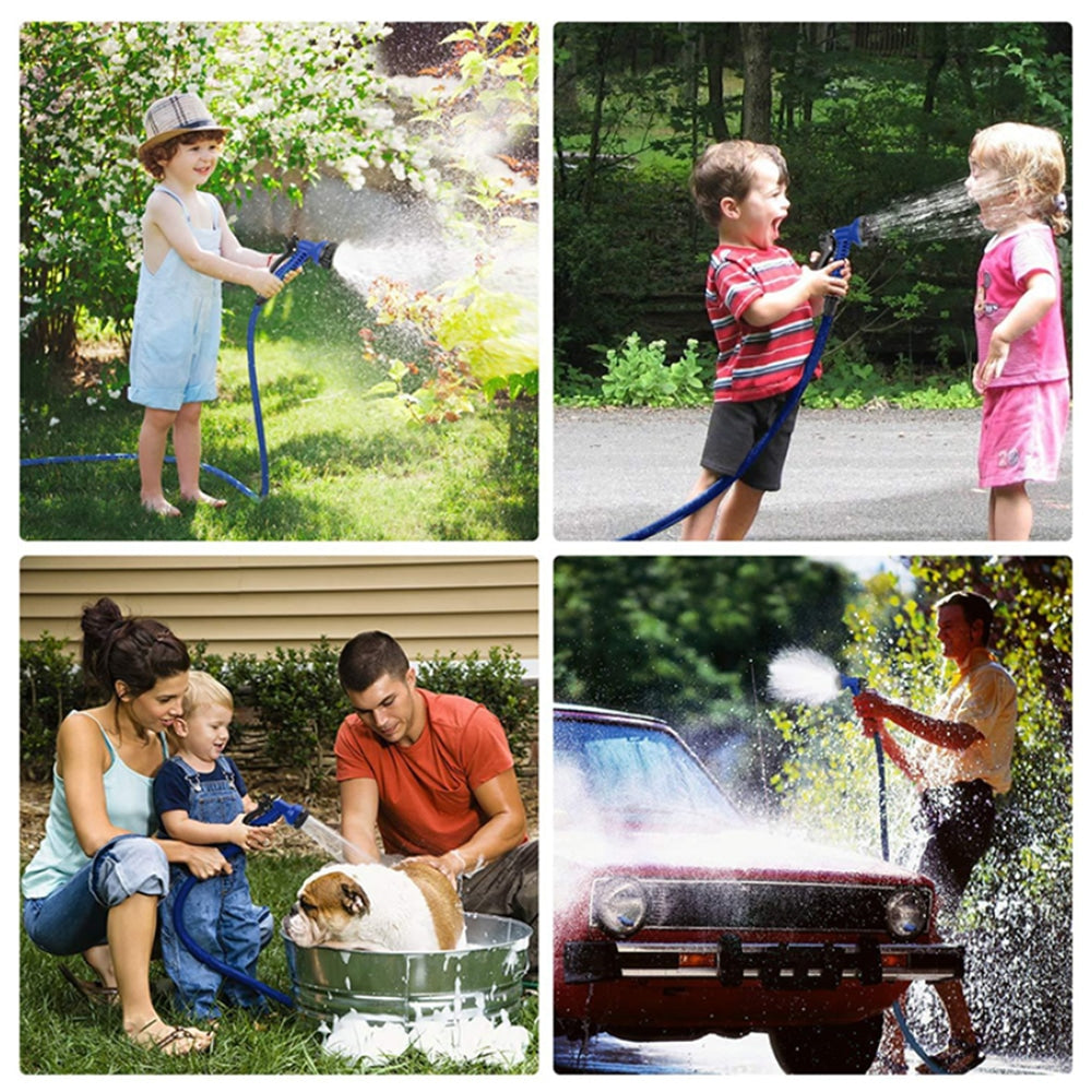 Magic Hose flexible garden hose / water hose - green or blue - multiple lengths -