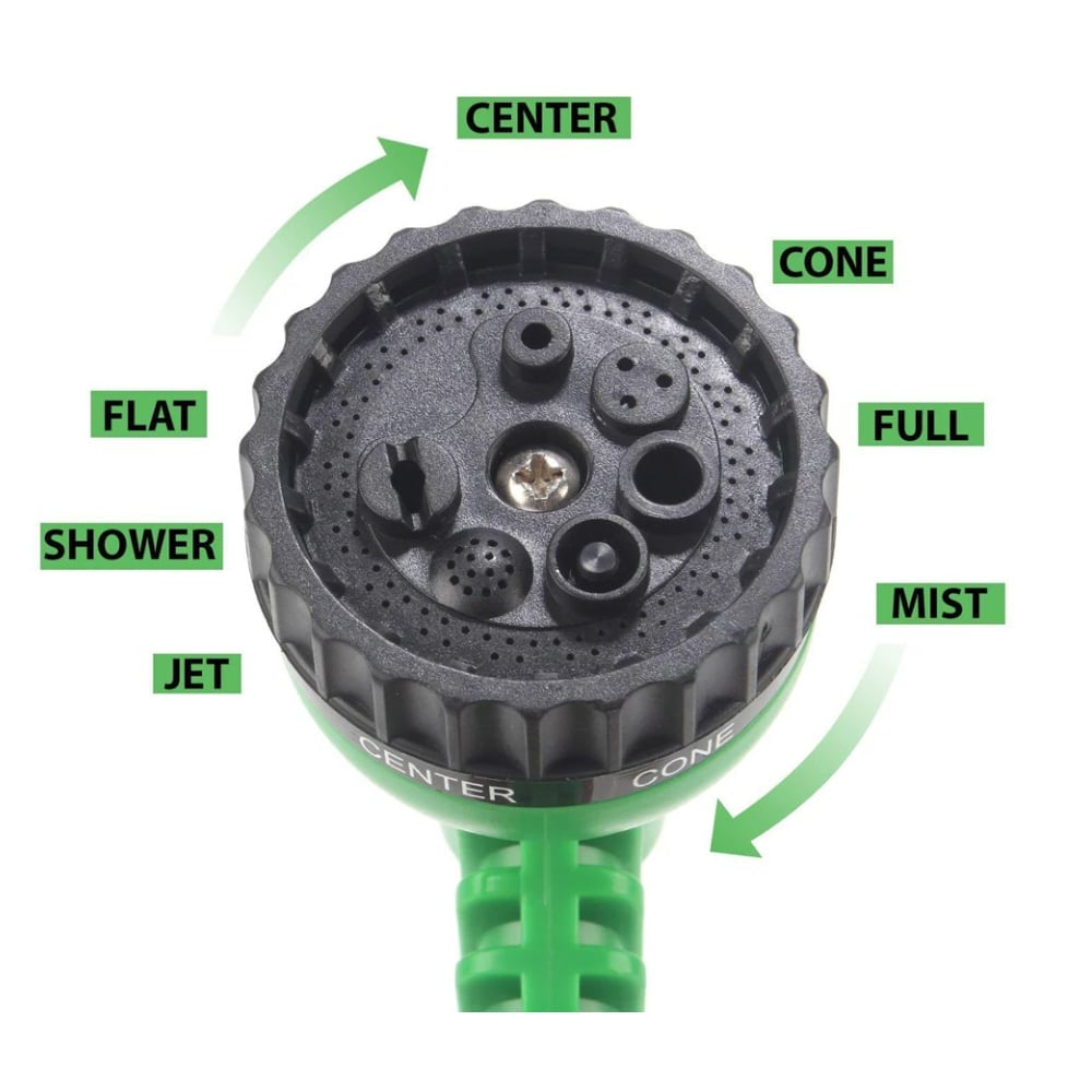 Magic Hose flexible garden hose / water hose - green or blue - multiple lengths -