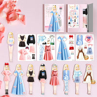 Magnetic Dress-Up Doll for Girls