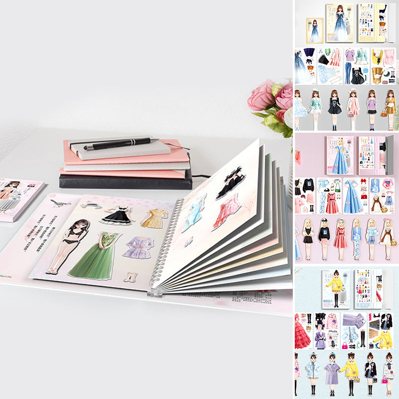Magnetic Dress-Up Doll for Girls