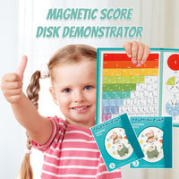 Magnetic Fraction Disk Demonstrator: Learn Fractions Easily!