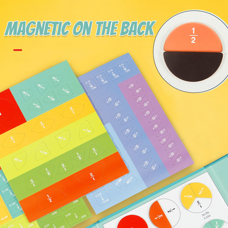 Magnetic Fraction Disk Demonstrator: Learn Fractions Easily!