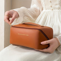 MAKE-UP ORGANIZER WITH ZIPPER – LUXURY TOILETRY BAG FOR TRAVEL