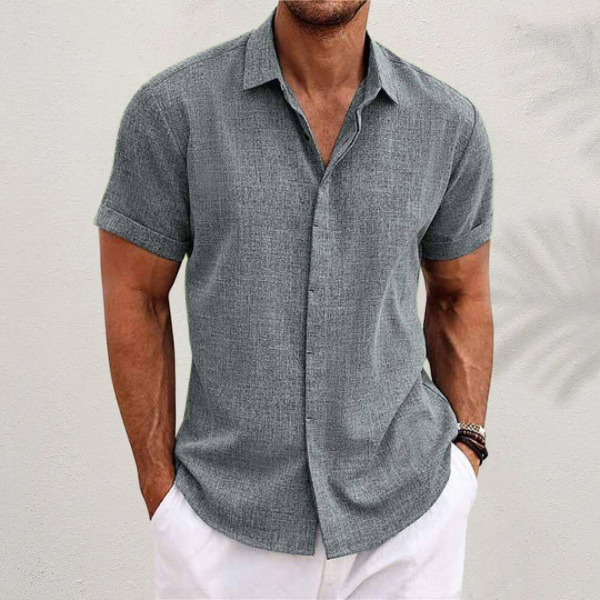 Mason Shirt Men | Short Sleeves | Summer Comfort