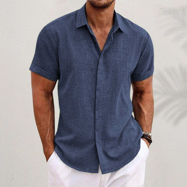 Mason Shirt Men | Short Sleeves | Summer Comfort