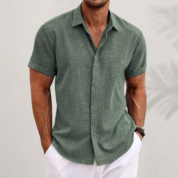 Mason Shirt Men | Short Sleeves | Summer Comfort