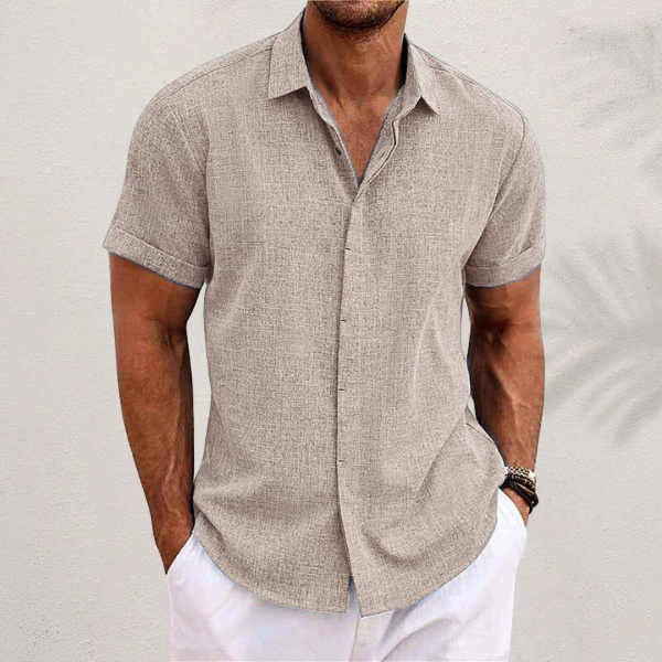 Mason Shirt Men | Short Sleeves | Summer Comfort