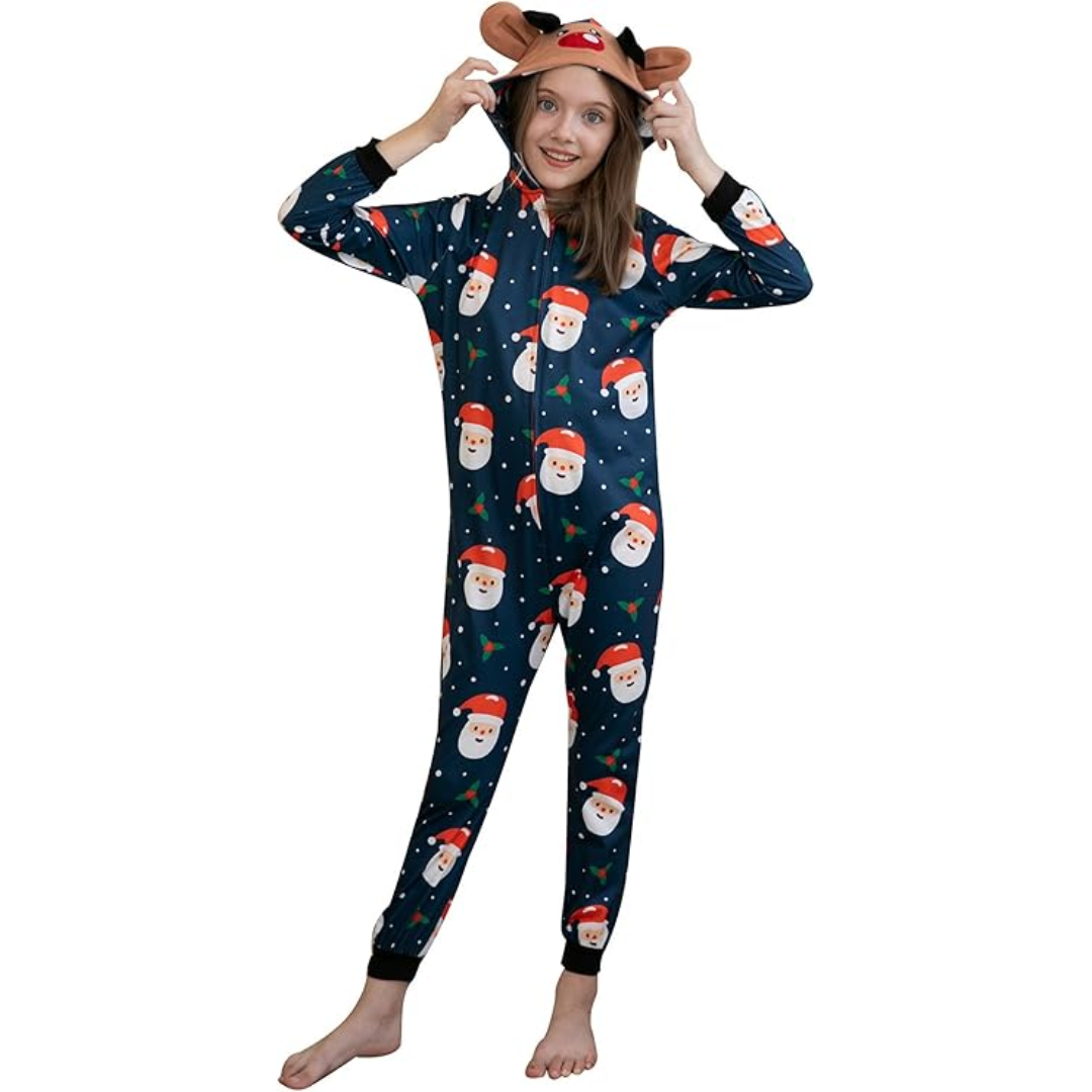 Matching Christmas Pajamas for the Whole Family