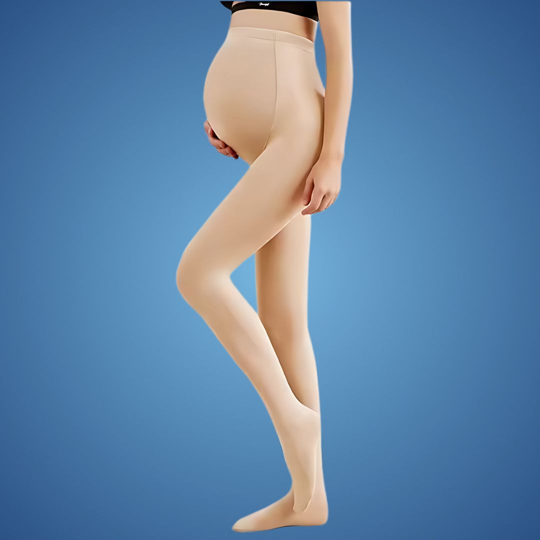 Maternity Compression Tights - Anti-Swelling - Promotes Circulation