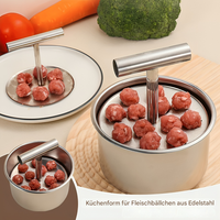 Meatball Maker | Uniform Size | Stainless Steel Kitchen Tool